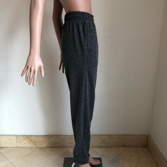 NFL Team Apparel Women’s Size L Grey Flannel Sweatpants New England Patriots - Picture 2 of 16